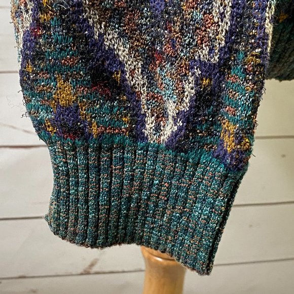 Vintage Mondo di Marco Italian Grandpa Sweater L - Picture 10 of 11